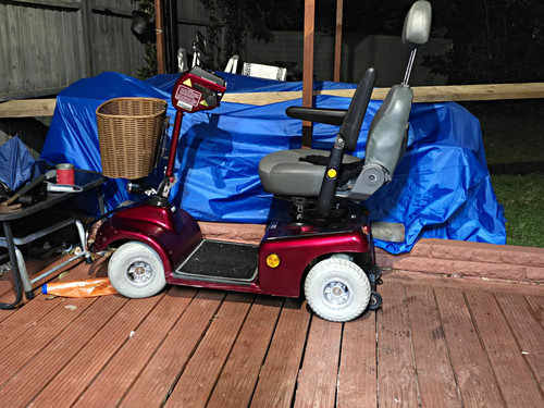 Shoprider red wheel - shoprider, 4-wheel