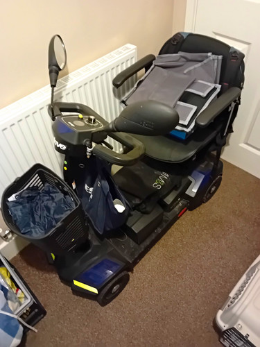 Drive wheel mobility - 4-wheel, scooter