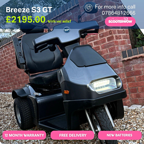 Rare tga breeze 3 wheel - gt, 3-wheel