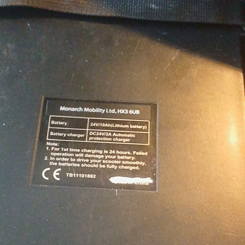 Monarch mobility ltd - monarch, 24v