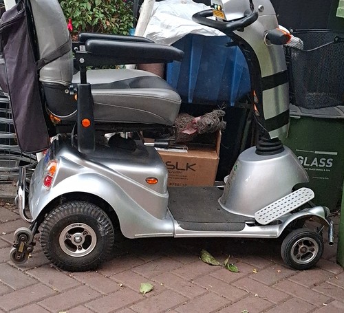 Silver black wheel mobility - 4-wheel,