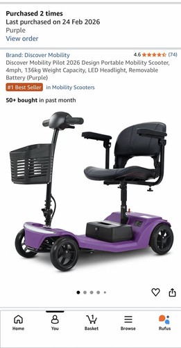 New mobility scooter - scooter, with