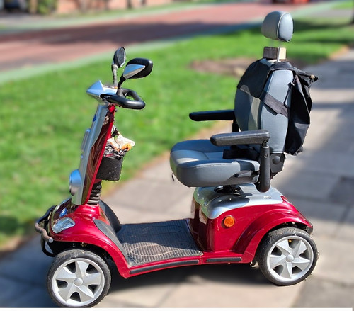 Red wheel kymco - red, mobility