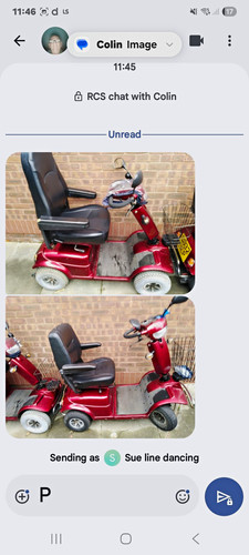 Shoprider red wheel - red, electric